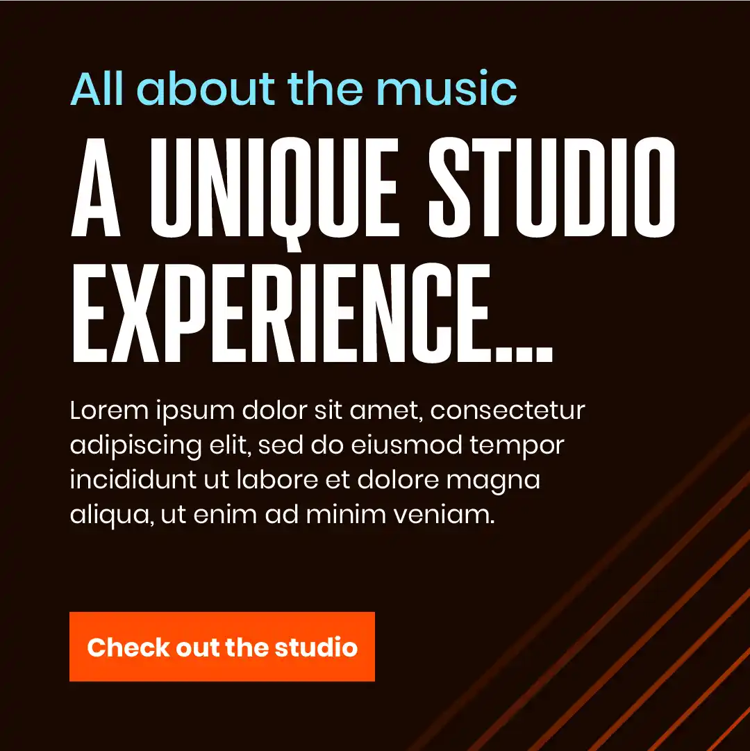 Example of how a social media graphic might look